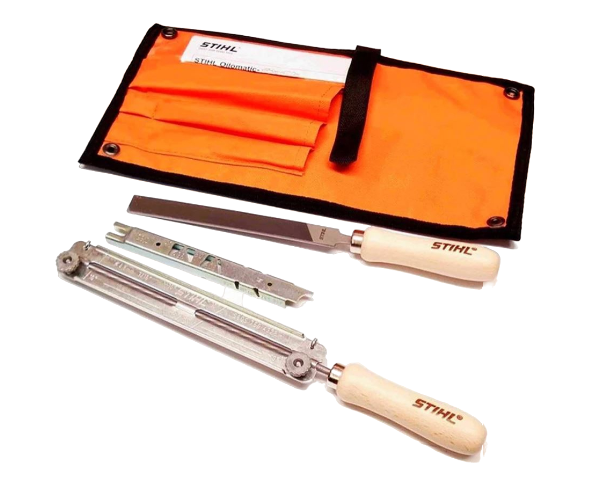 STIHL complete filing kit for point 325 inch saw chain with 3/16 inch round file