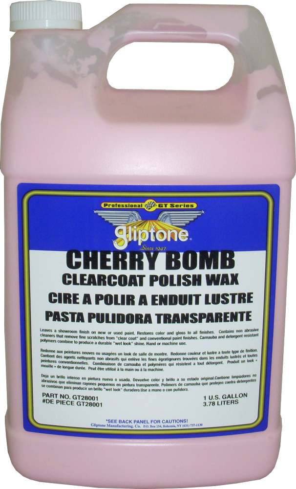 Gliptone Cherry Bomb Finishing Polish — 1 Gallon (3.8 L)