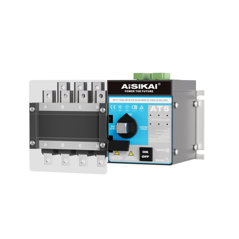 AISIKAI SKT1-100A 100 amp automatic transfer switch