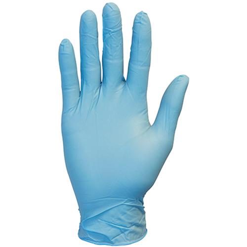 Safety Zone® Blue Nitrile Exam Gloves – X-Large | Powder-Free, 7 mil, 100/Box