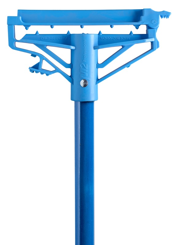 M2 STEP-N-GO food service 60 inch fiberglass wet mop handle