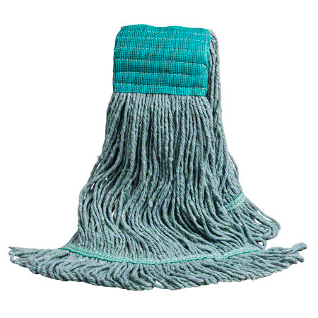 M2 M-Tech Microfiber Loop-End Mop - 20 oz - Green