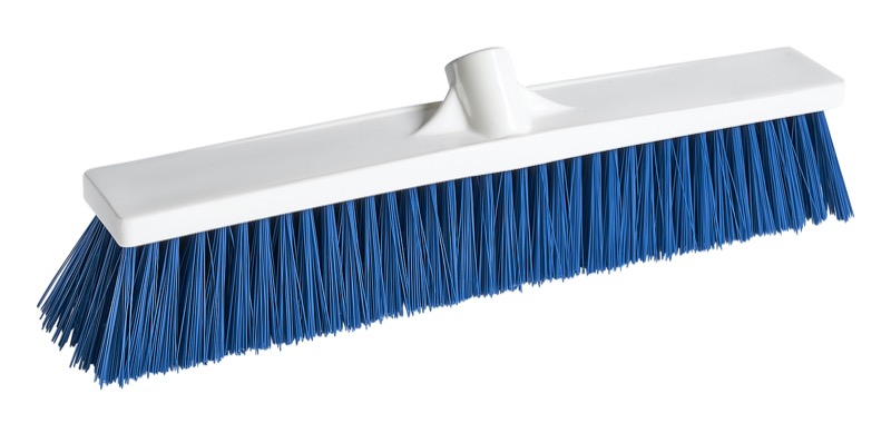 M2 24" Food Service Push Broom - Blue