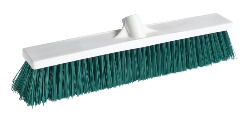 M2 24" Food Service Push Broom - Green