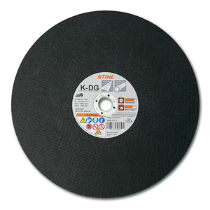 STIHL K-DG 14 inch abrasive wheel for asphalt and ductile iron