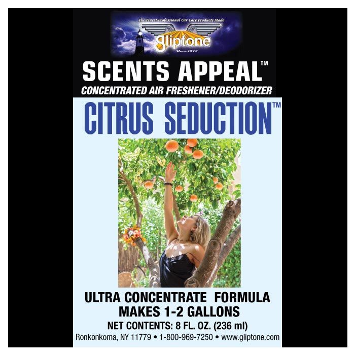 Gliptone Scents Appeal Citrus Seduction Fragrant Deodoriser Concentrate — 2 oz