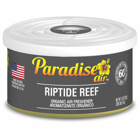 Paradise Air® Organic Air Freshener – Riptide Reef | 42 g Uncapped Can