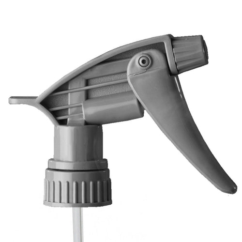 Tolco® Model 320CR™ Chemical-Resistant Trigger Sprayer – Grey | 1.4 mL, 28/400, 9.5" Tube
