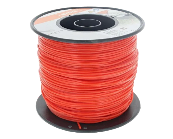 STIHL red pentagon trimmer line point 105 inch three pound 728 foot spool