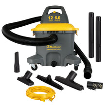 Koblenz WD-12 C4 12-gallon wet and dry shop vacuum with accessories