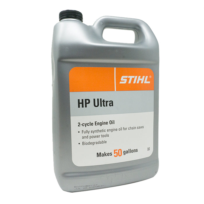 STIHL HP Ultra fully synthetic two-cycle engine oil one gallon jug for 50 gallon mix