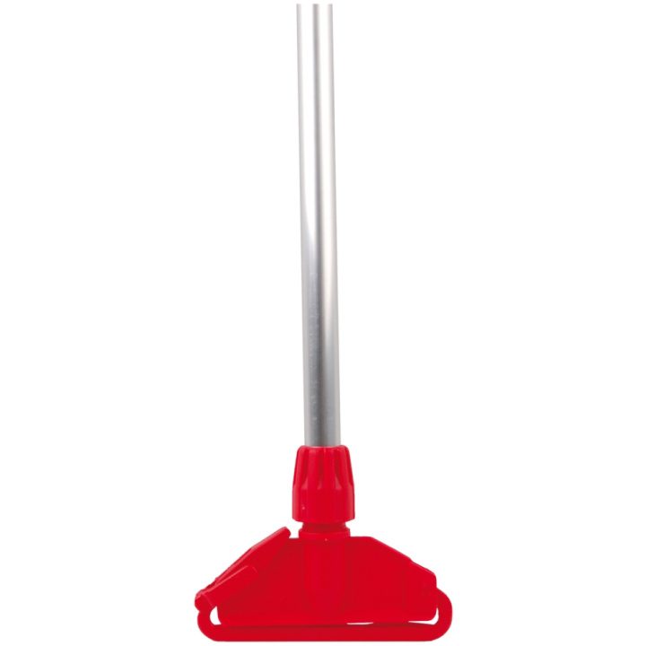 Hygiene Aluminium Handle with Plastic Kentucky Mop Fitting – 137cm, Red