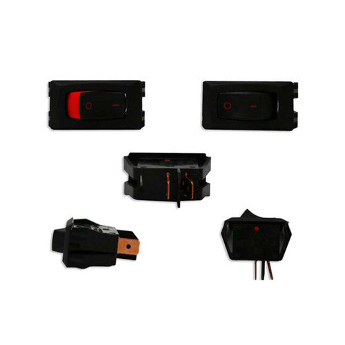 Koblenz 11-0138-5 black rocker switch for WD12K and WD16K wet/dry vacuums