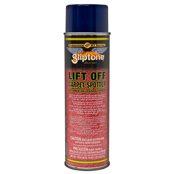 Gliptone Lift Off aerosol carpet spotter can