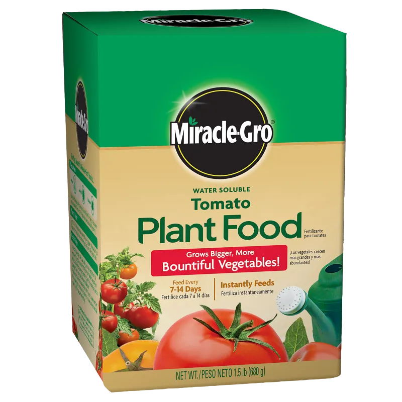 Miracle-Gro Water Soluble Tomato Plant Food, 1.5 lb