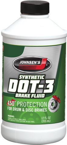 Premium DOT 3 Brake Fluid – 12 oz