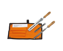 STIHL complete filing kit for quarter inch Picco saw chain with one eighth inch round file