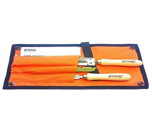 STIHL complete filing kit for three eighth inch saw chain with 13/64 inch round file