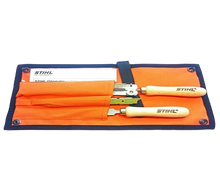 STIHL complete filing kit for three eighth inch saw chain with 13/64 inch round file