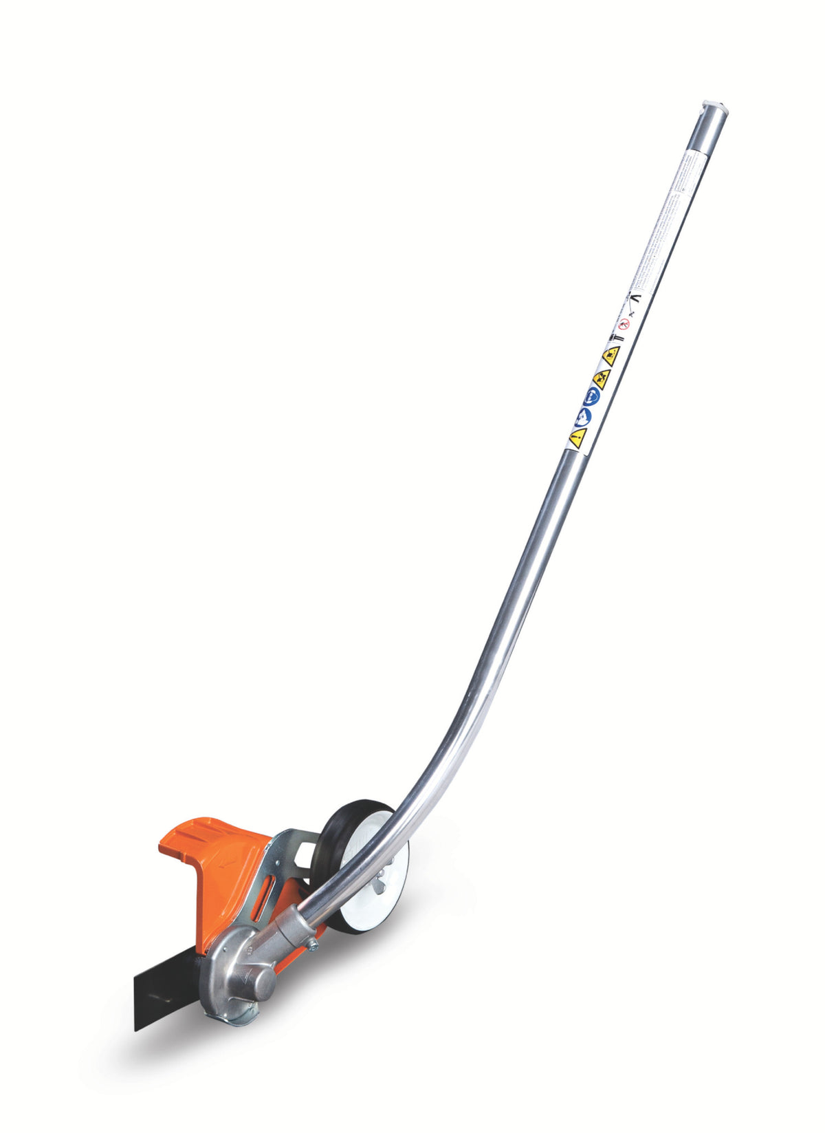 STIHL FCB-KM curved lawn edger attachment with guide wheel