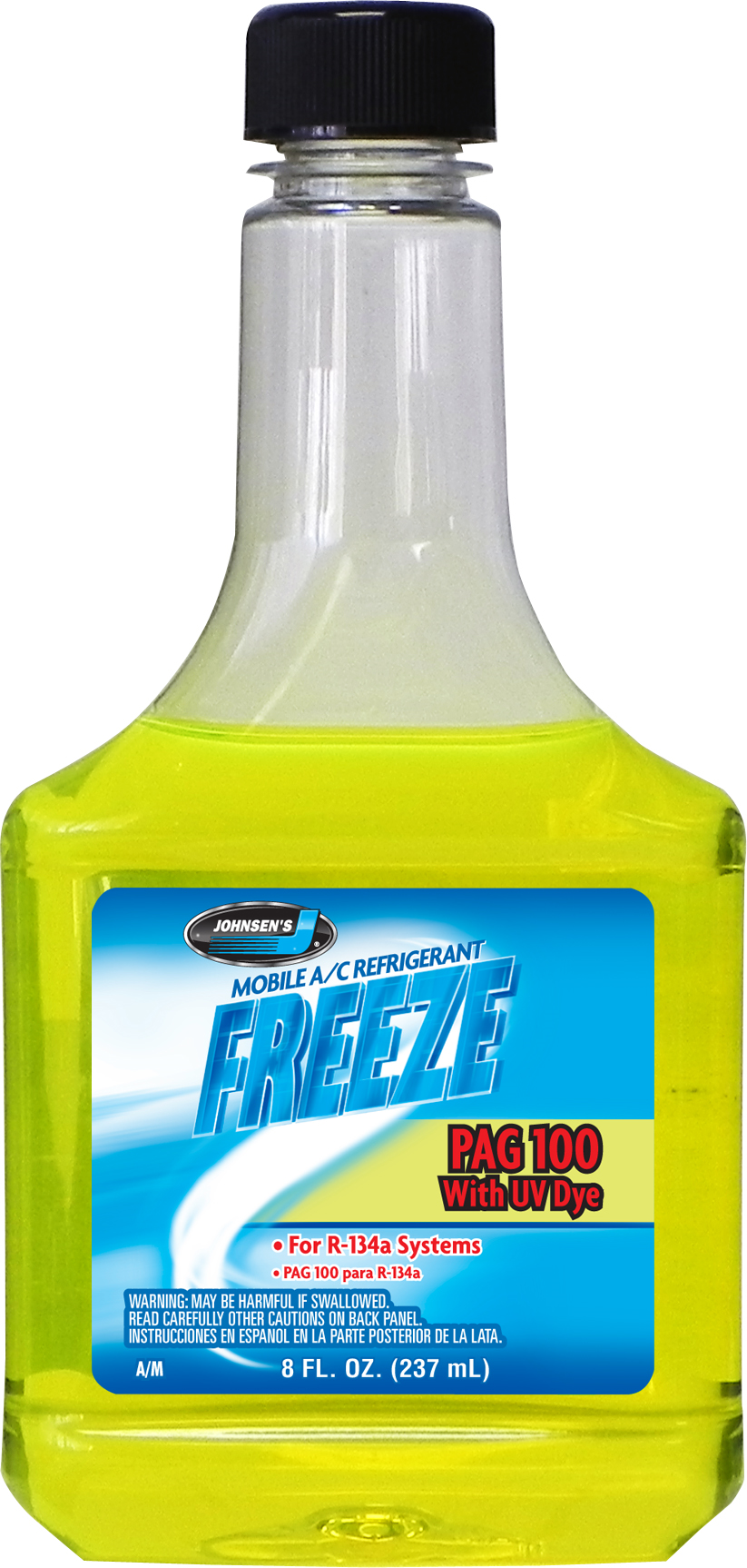 PAG 100 A/C Lubricant with UV Dye – 8 oz