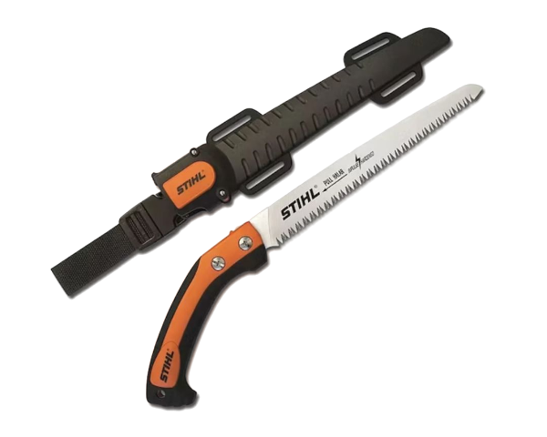 STIHL PS 60 fixed straight-blade pruning saw with protective sheath