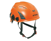 STIHL arborist climbing helmet by KASK in orange