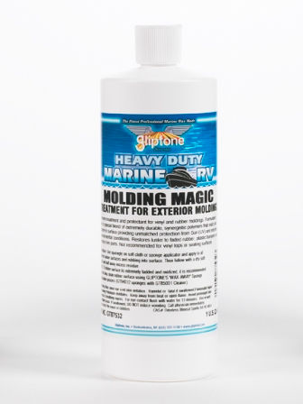 Gliptone Molding Magic exterior rubber and trim treatment 32 ounce bottle