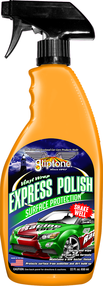 Gliptone Express Polish for Vinyl Wrap & Flat Paint — 22 oz
