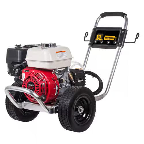 BE Power Equipment PE-2565HWAARSP 2,500 PSI Gas Pressure Washer