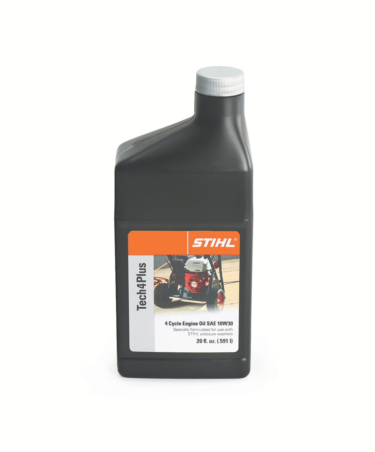 STIHL Tech 4 Plus SAE 10W-30 four-cycle engine oil 20 fluid ounce bottle
