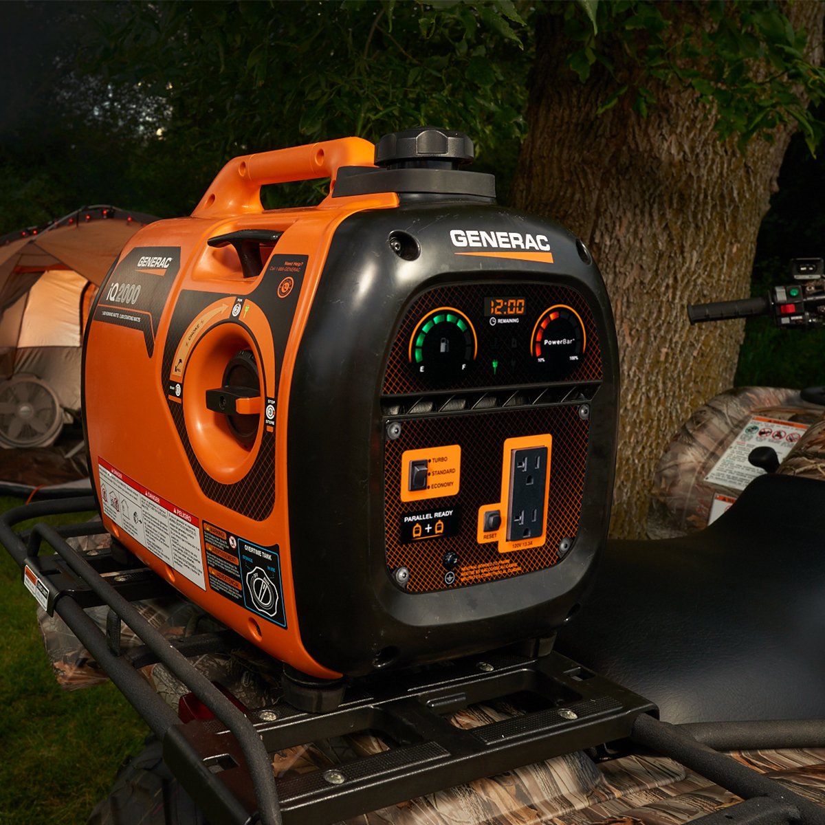 Generac 6866 iQ2000 Portable Inverter Generator – 2,000 Watts