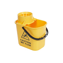 Recycled Professional Mop Bucket & Wringer – 15L, Yellow