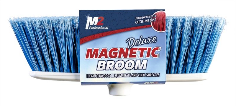 M2 blue large indoor magnetic broom head
