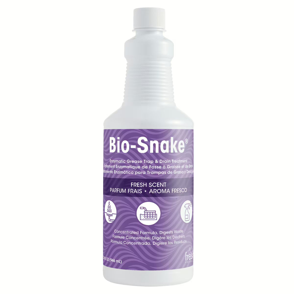 Fresh Products Bio-Snake Liquid Grease Trap & Drain Treatment - 32 oz