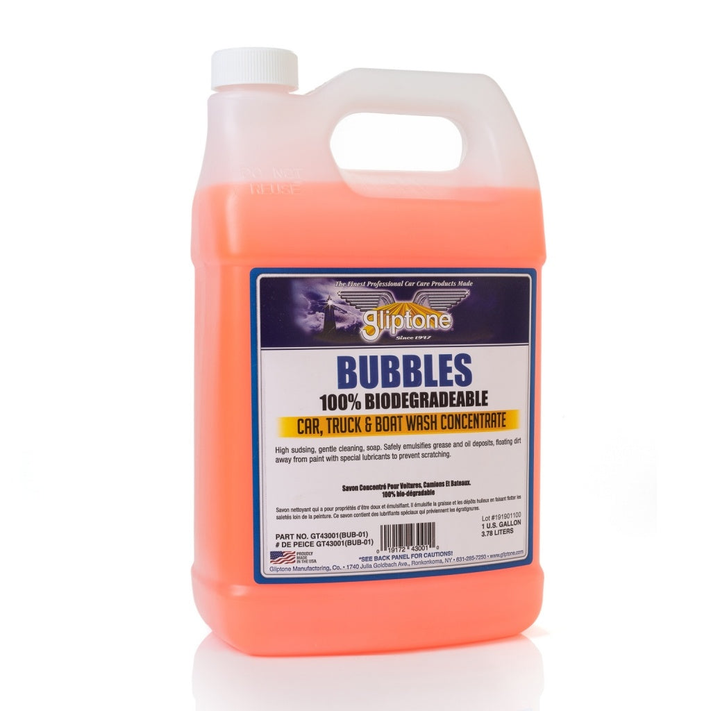 Gliptone Bubbles Car Wash Soap — 1 Gallon