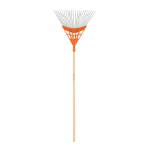 Truper 22-Tine Poly-Steel Leaf Rake