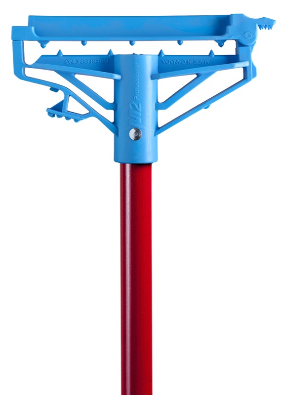 M2 STEP-N-GO red 60 inch fiberglass wet mop handle
