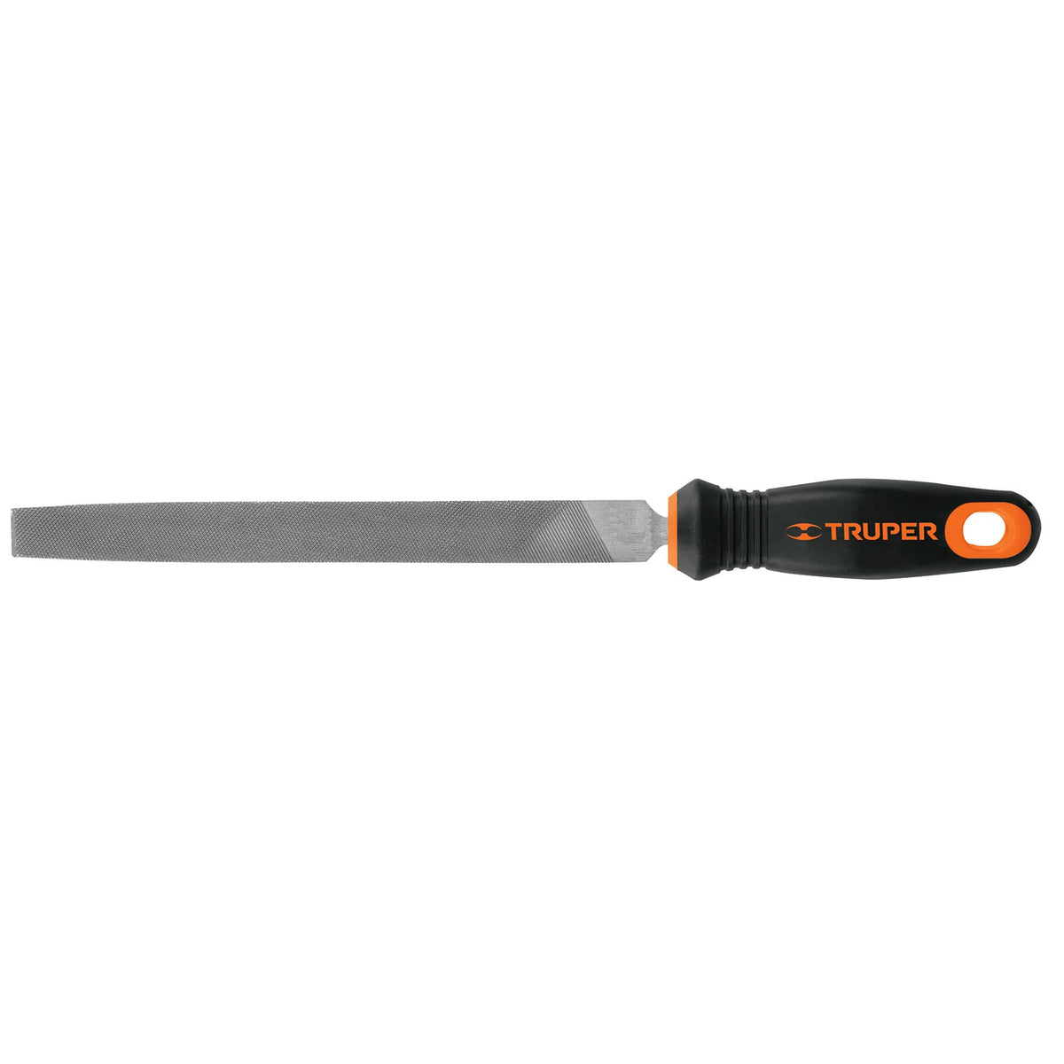 Truper 8 in Bastard Flat File with Comfort Grip