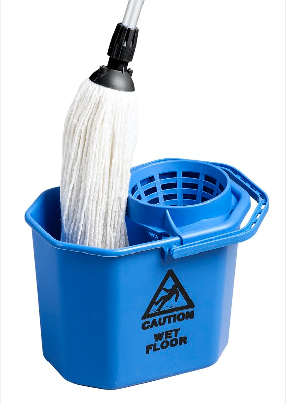M2 12 litre heavy-duty bucket with removable cone wringer