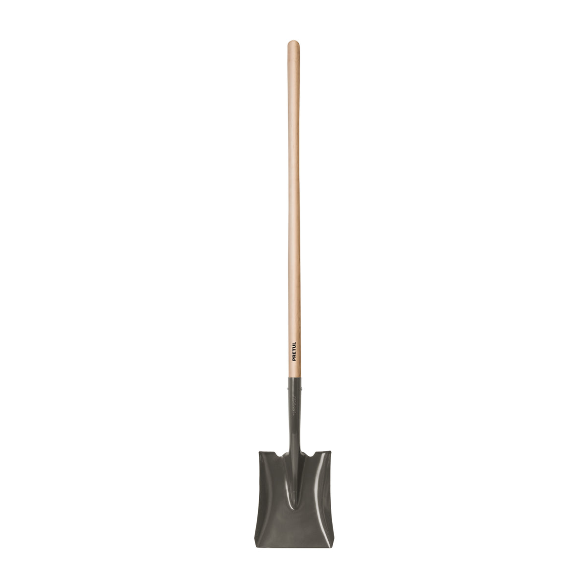 Pretul Square Shovel with Long Handle