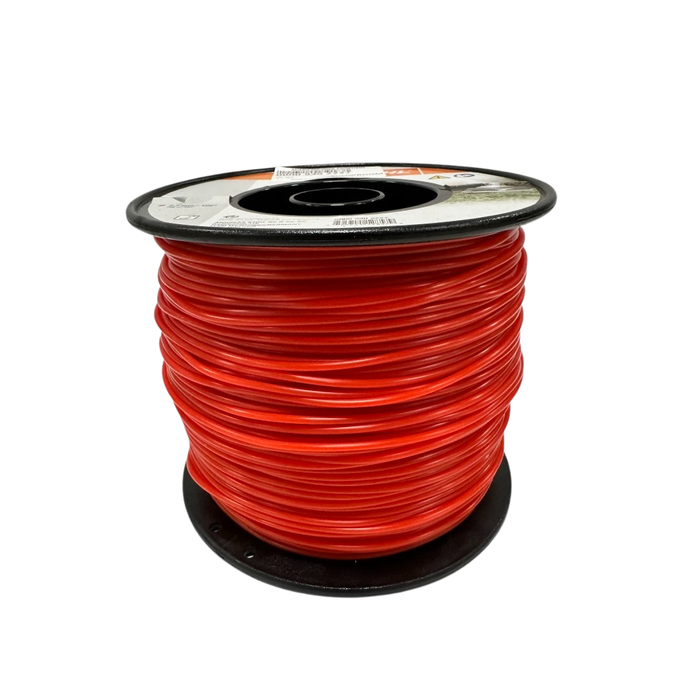 STIHL premium round red trimmer line point 105 inch five pound bulk spool