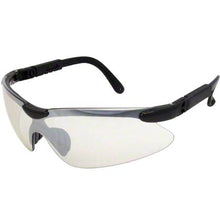 Safety Zone® ES-32 Wraparound Safety Glasses – Indoor/Outdoor Lens | Black Adjustable Frame