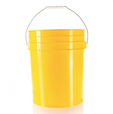 Gliptone Precision Clenz yellow five gallon detailing bucket