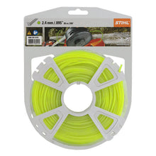 STIHL neon green X-shape trimmer line point 095 inch 280 foot pack