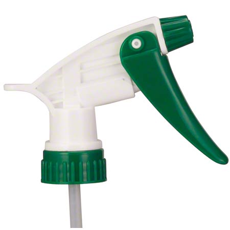 Tolco® Model 320™ Trigger Sprayer – White/Green | 1.4 mL, 28/400, 9.5" Tube