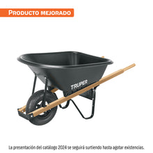 Truper 6 cu ft Poly Wheelbarrow