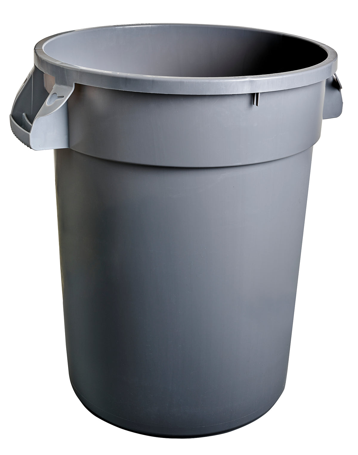M2 Titan grey heavy duty round garbage container