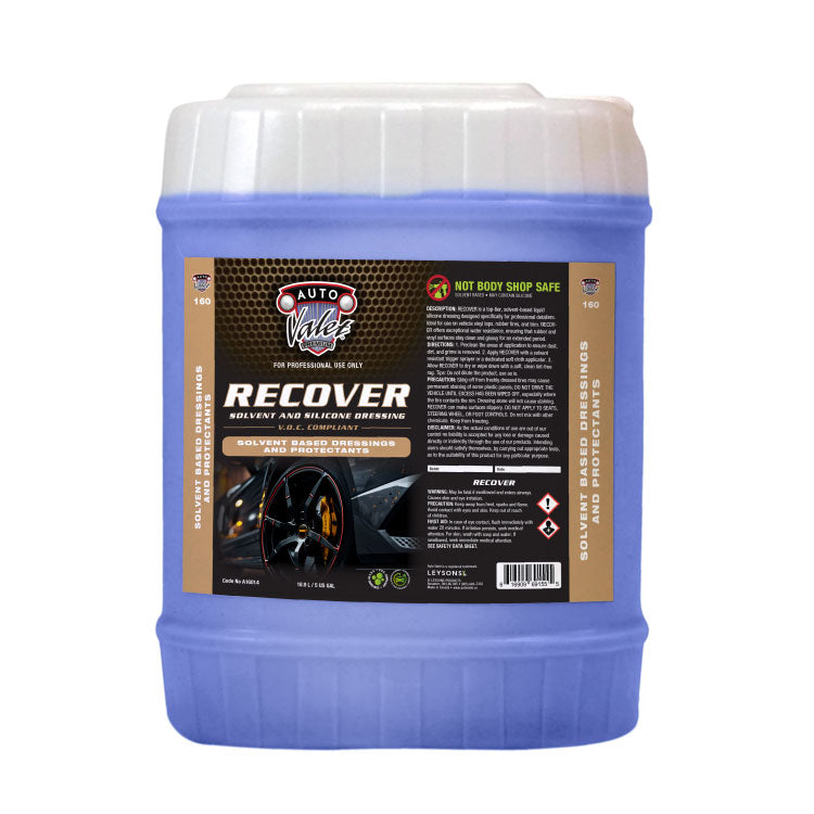 Auto Valet Recover Solvent & Silicone Dressing - 18.9 L