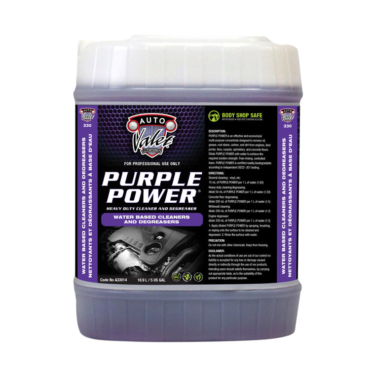 Auto Valet Purple Power Heavy-Duty Cleaner & Degreaser - 18.9 L